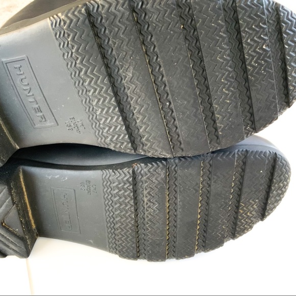 Hunter Matte Black Tall Boots | Size 9 - Picture 9 of 11